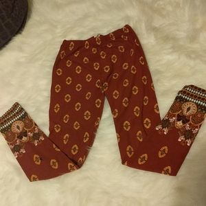 Funky print leggings
